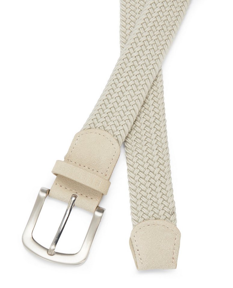 Elbsand Hüftgürtel Flechtgürtel, Anzuggürtel, Gürtel, Hosengürtel, Jeansgürtel NEU aus elastischem Material mit Leder-Applikation – Bild 3 von 3