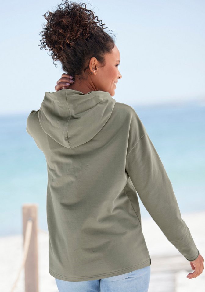 Elbsand Kapuzensweatshirt Dea, Hoodie mit Logodruck vorne – Bild 3 von 5