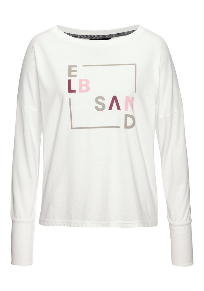Elbsand Langarmshirt Iruna mit Frontdruck, Longsleeve, lockerer Schnitt – Bild 2 von 5