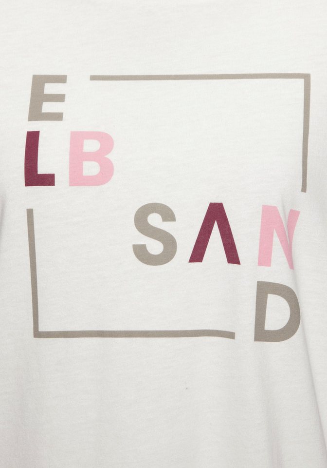 Elbsand Langarmshirt Iruna mit Frontdruck, Longsleeve, lockerer Schnitt – Bild 5 von 5