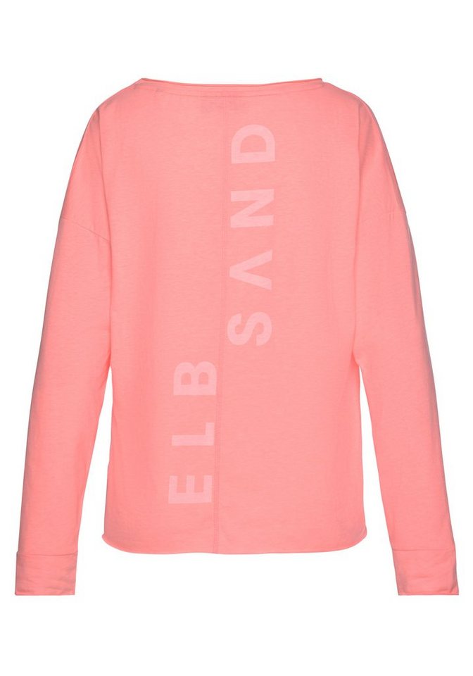 Elbsand Langarmshirt Raina mit Logoprint hinten, Longsleeve aus Baumwoll-Mix – Bild 2 von 5