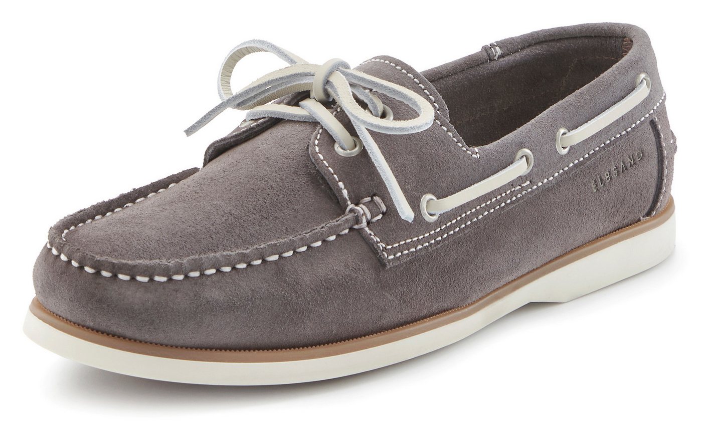 Elbsand Lederschuhe Bootsschuh Slipper, Halbschuh, Schnürschuh aus Leder Unisex – Bild 2 von 5