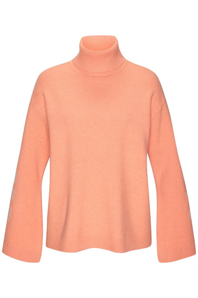 Elbsand Rollkragenpullover aus hochwertigem Strick mit eingestricktem Logo, Loungewear – Bild 2 von 5