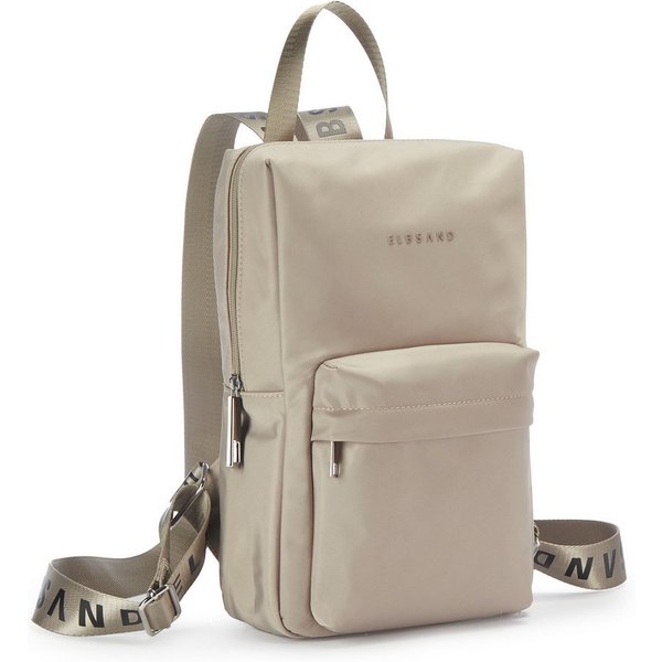 Elbsand Rucksack City-Rucksack, Tasche, Freizeitrucksack, NEU mit bedruckten Schulterriemen VEGAN