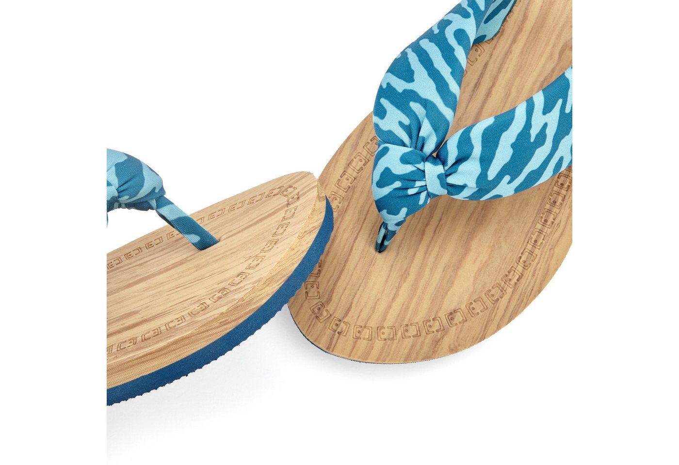 Elbsand Sandale,Badelatsche,Flip Flop,Mule, Pantolette,Badeschuhe,Sommerschuhe Badezehentrenner Zehentrenner mit wasserabweisender und ultraleichter Sohle VEGAN – Bild 5 von 5