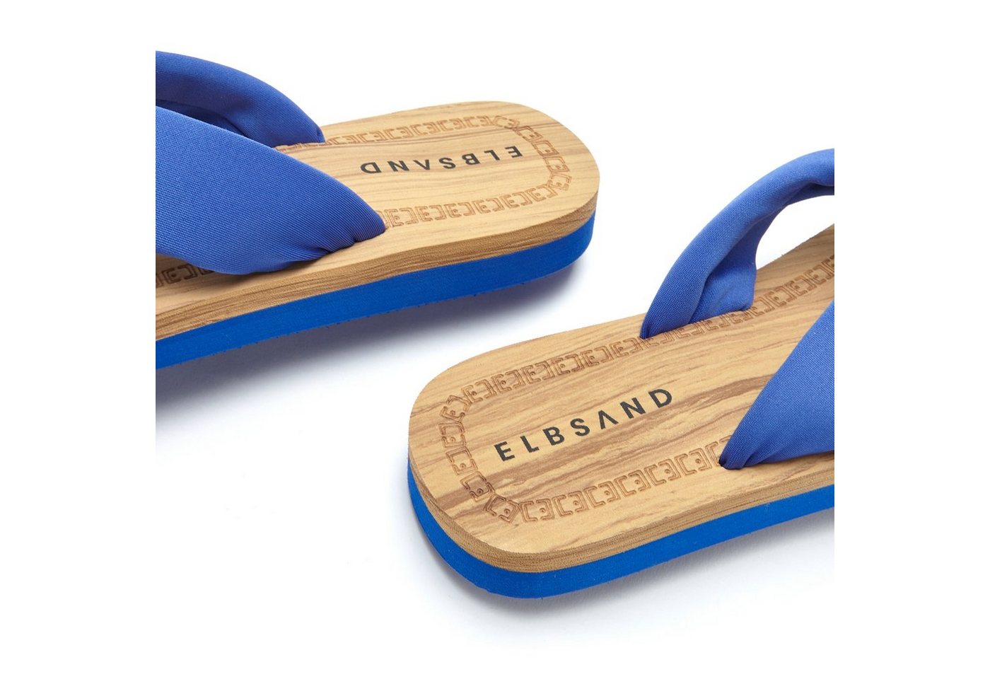 Elbsand Sandale,Badelatsche,Flip Flop,Mule, Pantolette,Badeschuhe,Sommerschuhe Badezehentrenner Zehentrenner mit wasserabweisender und ultraleichter Sohle VEGAN – Bild 5 von 5