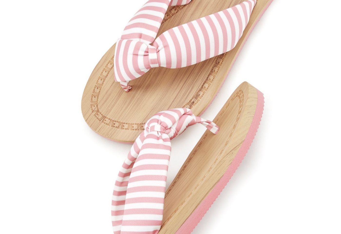 Elbsand Sandale,Badelatsche,Flip Flop,Mule, Pantolette,Badeschuhe,Sommerschuhe Badezehentrenner Zehentrenner mit wasserabweisender und ultraleichter Sohle VEGAN – Bild 4 von 5