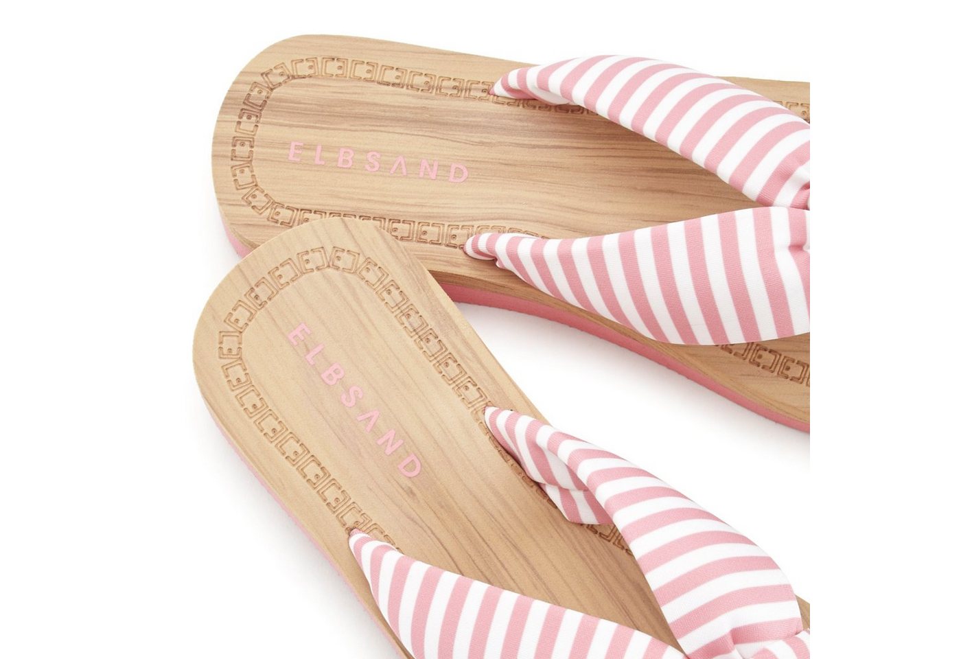 Elbsand Sandale,Badelatsche,Flip Flop,Mule, Pantolette,Badeschuhe,Sommerschuhe Badezehentrenner Zehentrenner mit wasserabweisender und ultraleichter Sohle VEGAN – Bild 5 von 5