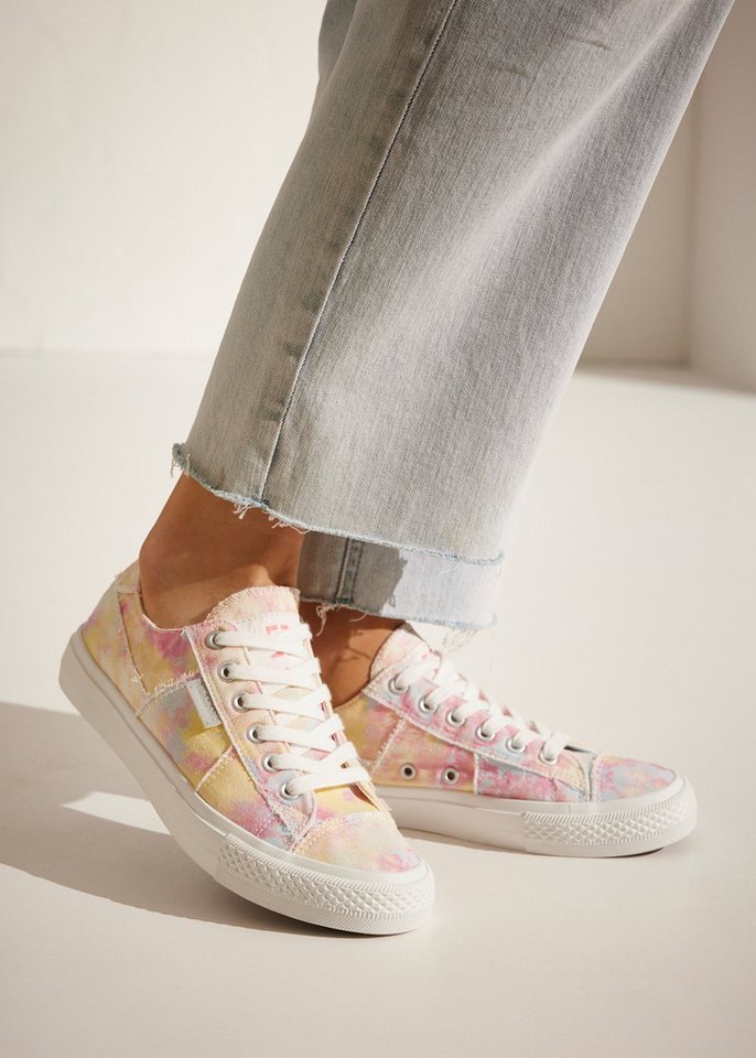 Elbsand Schnürschuh, Stoffschuhe, Textilschuhe, Turnschuh, Freizeitschuh Sneaker Schnürhalbschuh aus Textil in modernem Used-Look VEGAN – Bild 2 von 5