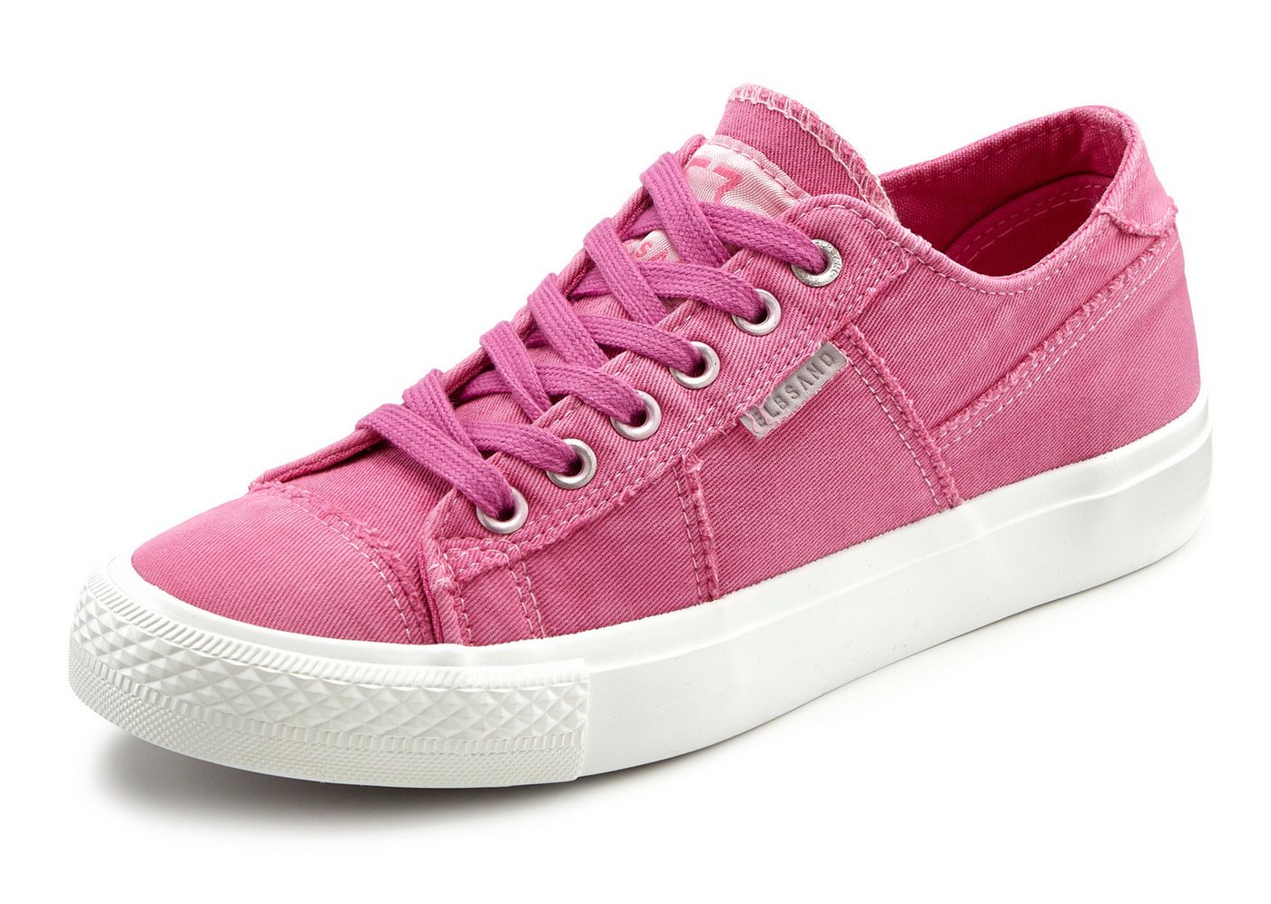 Elbsand Schnürschuh, Stoffschuhe, Textilschuhe, Turnschuh, Freizeitschuh Sneaker Schnürhalbschuh aus Textil in modernem Used-Look VEGAN – Bild 2 von 5