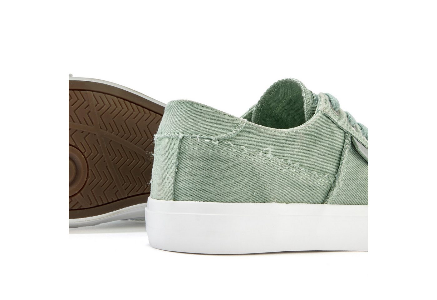 Elbsand Schnürschuh, Stoffschuhe, Textilschuhe, Turnschuh, Freizeitschuh Sneaker Schnürhalbschuh aus Textil in modernem Used-Look VEGAN – Bild 5 von 5