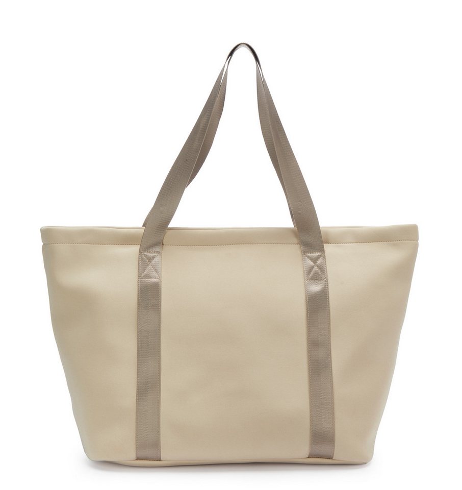 Elbsand Shopper Henkeltasche, Sommertasche, Strandtasche, Saunatasche, Badetasche, NEU Einkaufstasche, große Handtasche im modischen Neopren-Look VEGAN – Bild 3 von 5