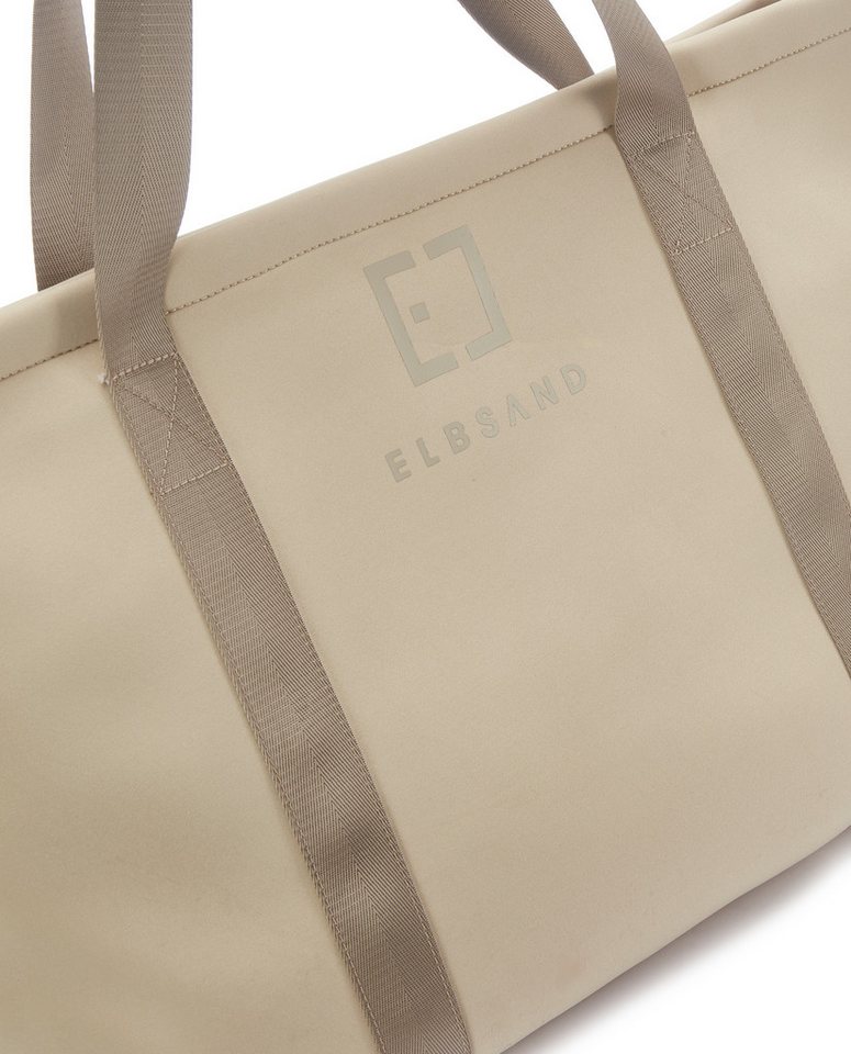 Elbsand Shopper Henkeltasche, Sommertasche, Strandtasche, Saunatasche, Badetasche, NEU Einkaufstasche, große Handtasche im modischen Neopren-Look VEGAN – Bild 5 von 5