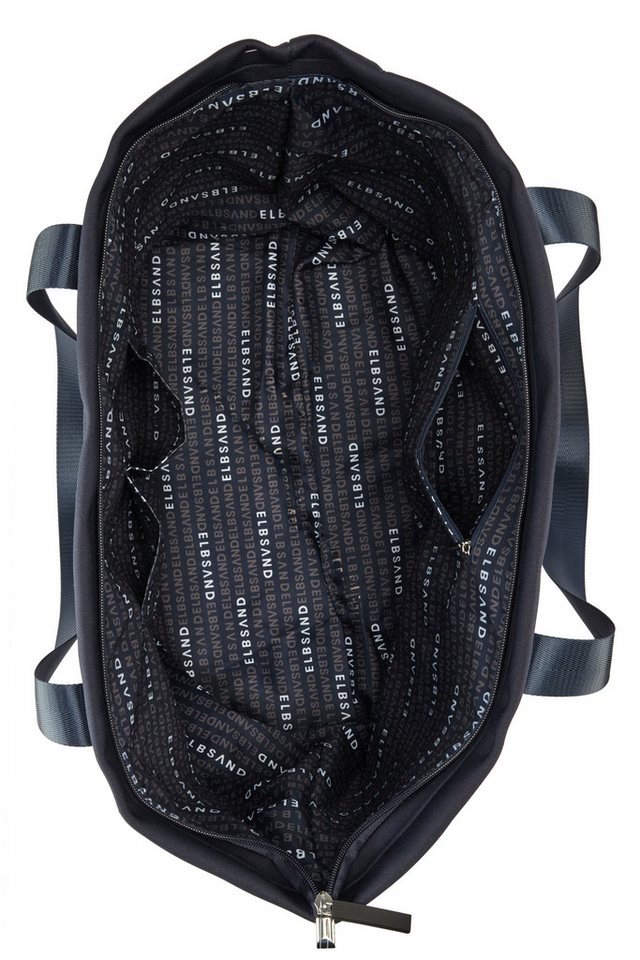 Elbsand Shopper Henkeltasche, Sommertasche, Strandtasche, Saunatasche, Badetasche, NEU Einkaufstasche, große Handtasche im modischen Neopren-Look VEGAN – Bild 3 von 4
