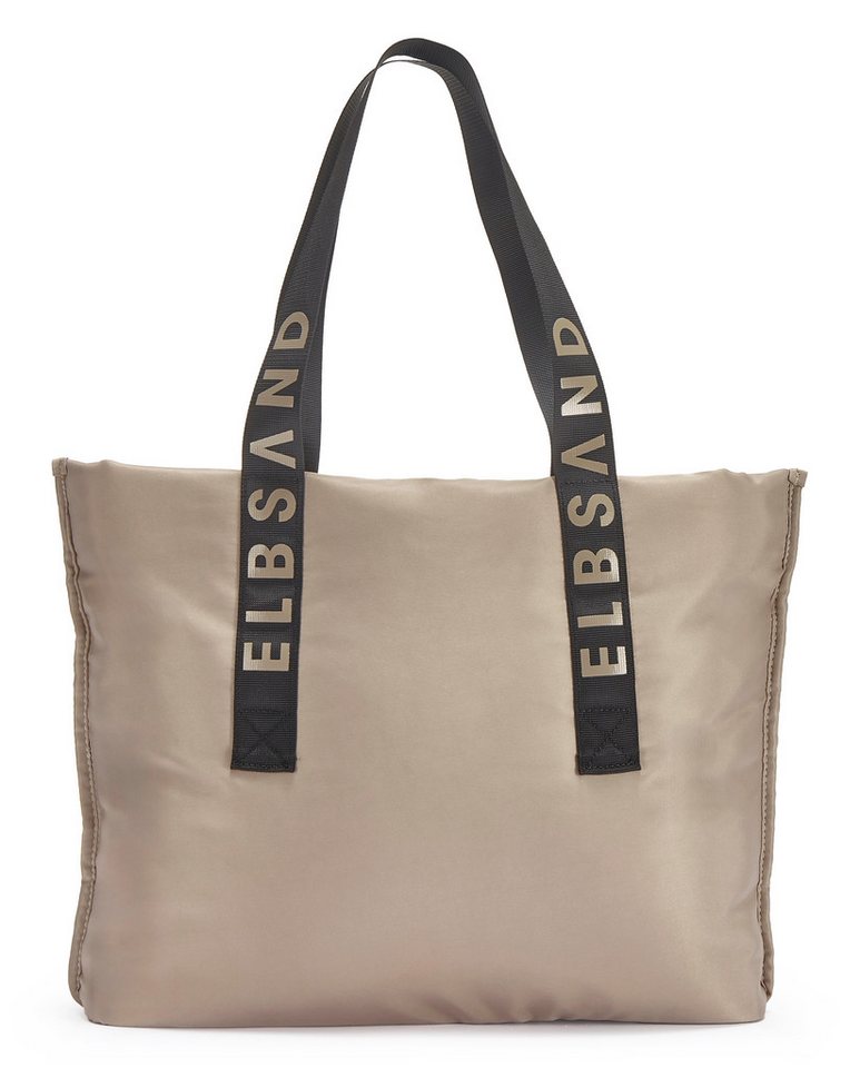 Elbsand Shopper Schultertasche, Saunatasche, Wellnesstasche, Einkaufstasche, Badetasche, Strandtasche, Henkeltasche aus weichem Material VEGAN – Bild 3 von 5