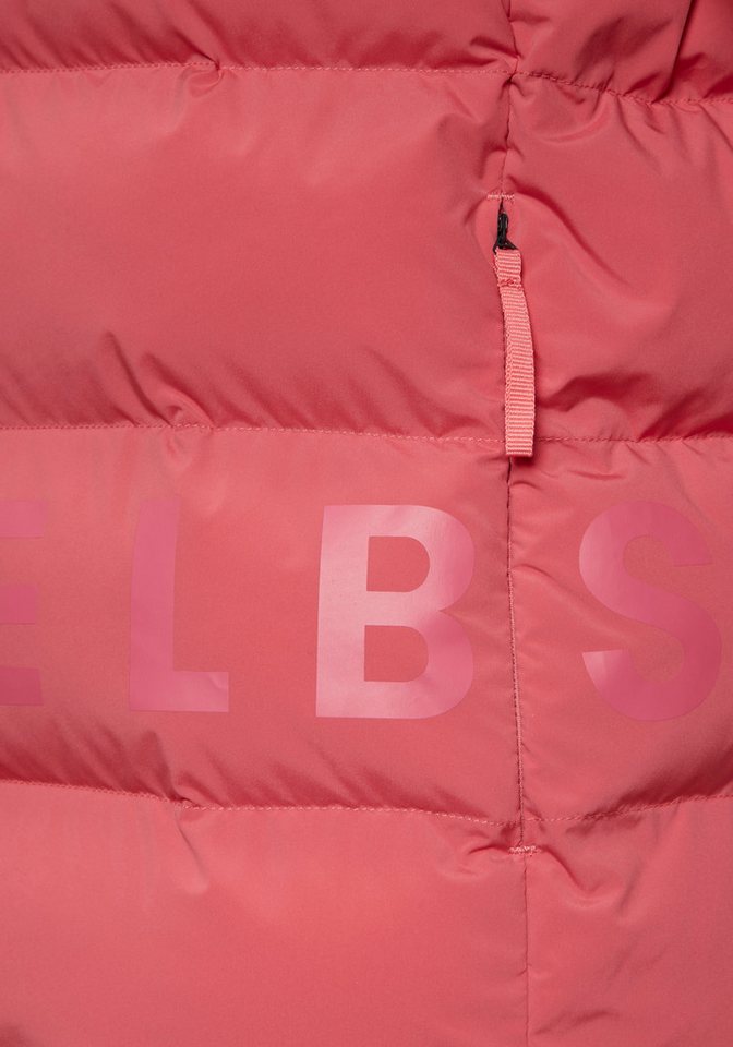 Elbsand Steppjacke mit großem Letter-Print – Bild 5 von 5