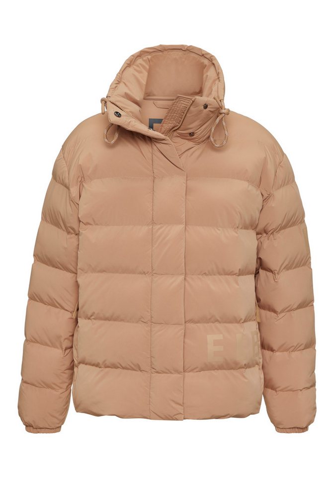 Elbsand Steppjacke mit großem Letter-Print – Bild 2 von 5