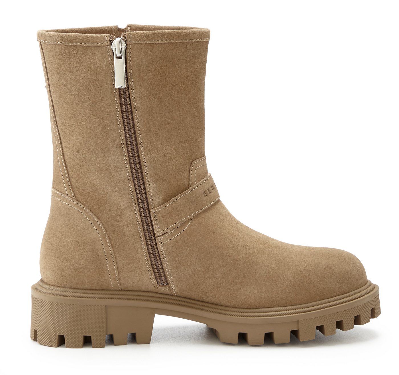 Elbsand Stiefel, Boots, Bikerboots, Lederstiefelette, Lederboots Stiefelette aus Leder mit trendigen Zierschnallen – Bild 3 von 5