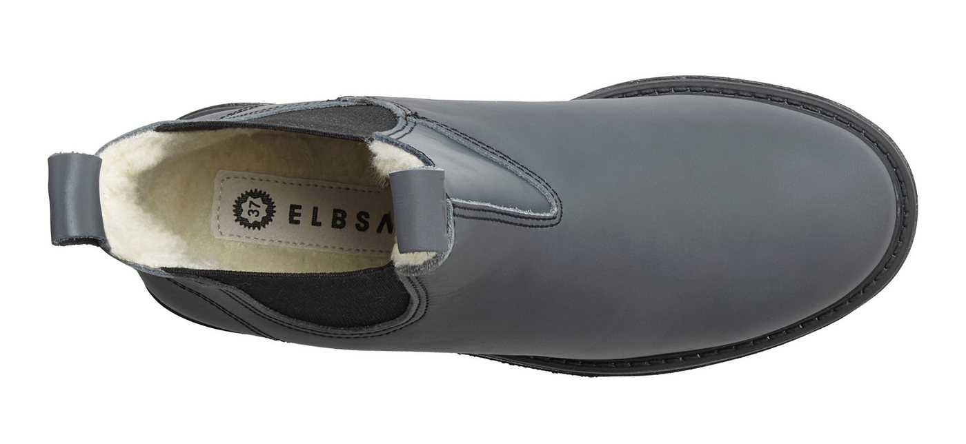 Elbsand Stiefel, Boots, Winterstiefel, Chelseaboots, Lederstiefelette Stiefelette Schlupfstiefel aus Leder im klassischen Chelsea-Look – Bild 3 von 5
