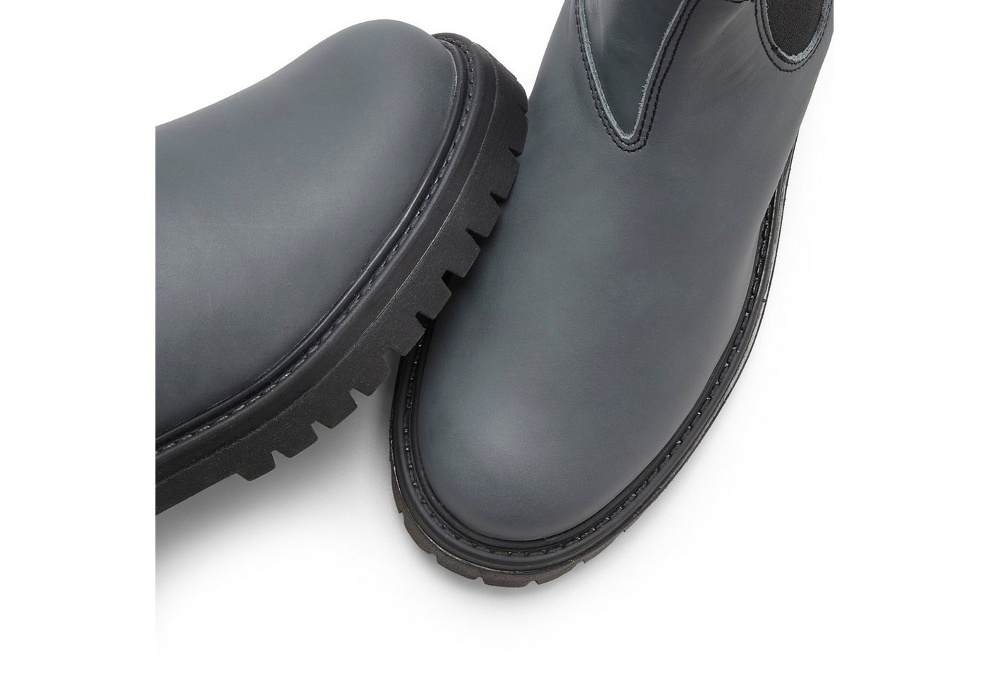 Elbsand Stiefel, Boots, Winterstiefel, Chelseaboots, Lederstiefelette Stiefelette Schlupfstiefel aus Leder im klassischen Chelsea-Look – Bild 4 von 5