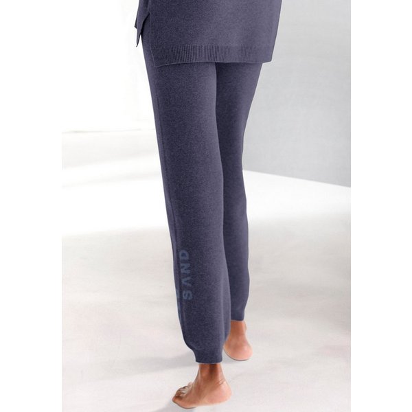 Elbsand Strickhose mit eingestricktem Logo, aus hochwertigen Feinstrick, Loungewear