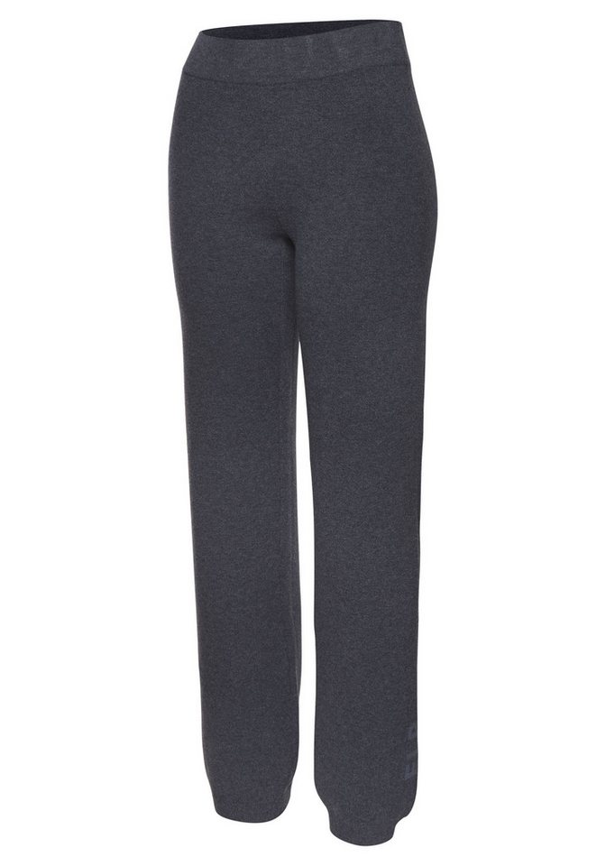 Elbsand Strickhose mit eingestricktem Logo, aus hochwertigen Feinstrick, Loungewear – Bild 5 von 5