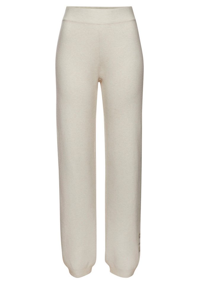 Elbsand Strickhose mit eingestricktem Logo, aus hochwertigen Feinstrick, Loungewear – Bild 2 von 5