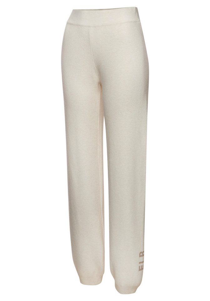 Elbsand Strickhose mit eingestricktem Logo, aus hochwertigen Feinstrick, Loungewear – Bild 5 von 5