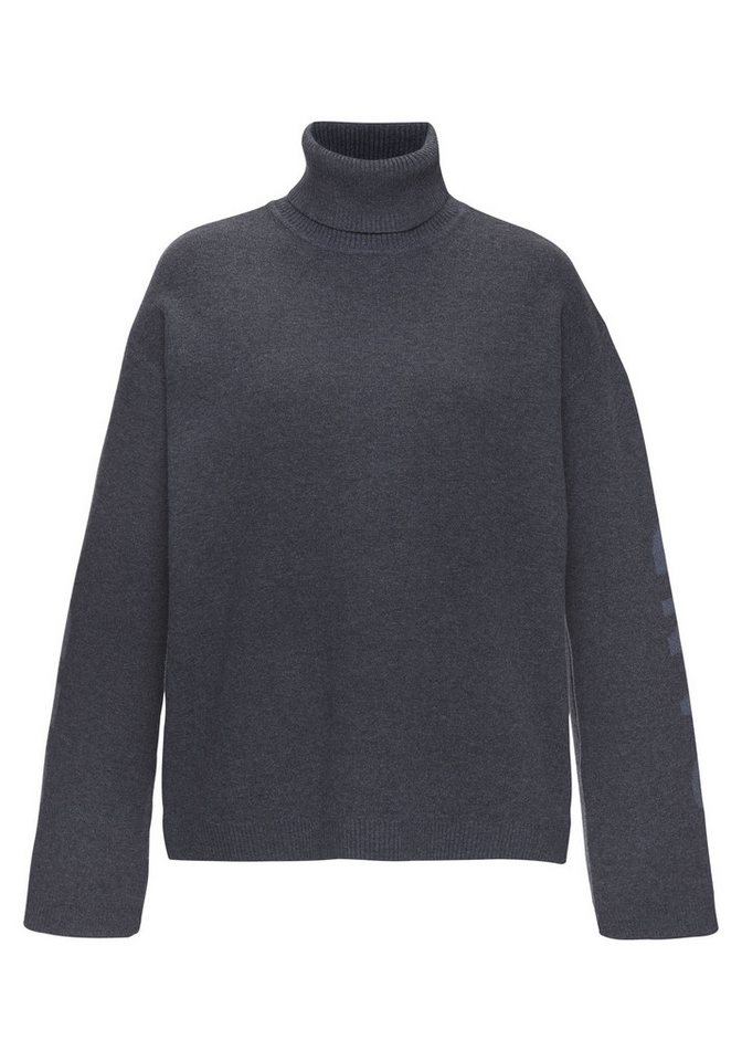 Elbsand Sweater Rollkragenpullover aus weichem Strick, Loungewear – Bild 2 von 5