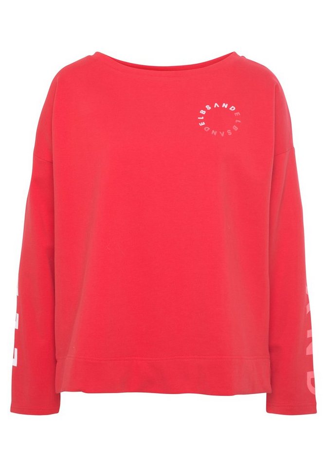 Elbsand Sweatshirt Anvor mit Logoprints auf den Ärmeln, sportlich-casual – Bild 2 von 5