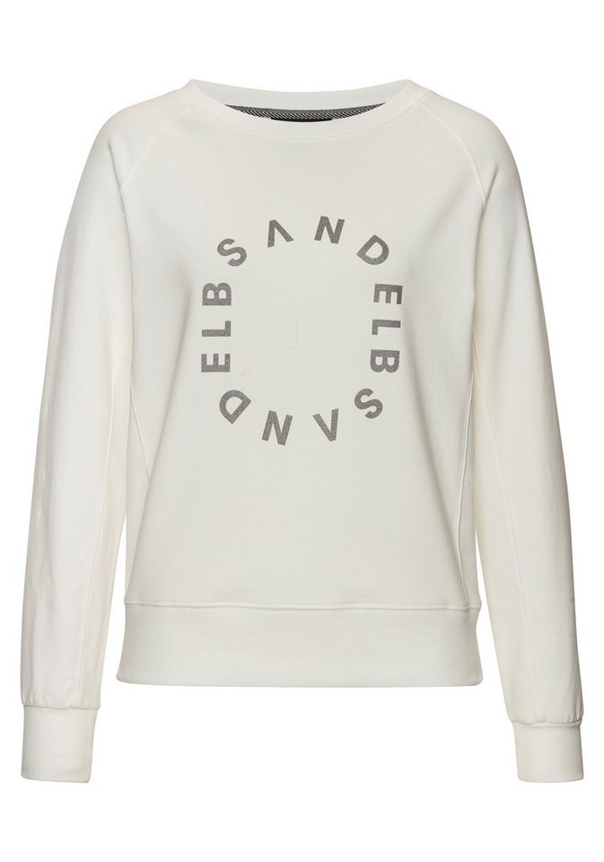 Elbsand Sweatshirt Zaara mit Frontprint, Rundhalsausschnitt, Printpullover, casual-sportlich – Bild 2 von 5
