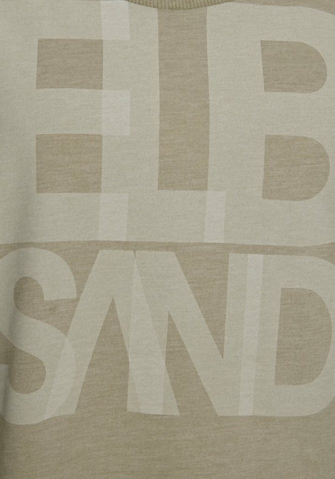 Elbsand T-Shirt Eldis mit Logodruck, Kurzarmshirt aus Baumwoll-Mix, sportlich-casual – Bild 5 von 5
