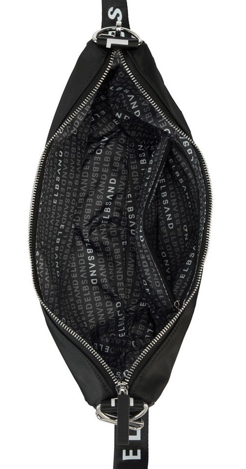 Elbsand Umhängetasche Hobo-Tasche, Schultertasche, Minibag, Henkeltasche, Crossbody Bag, Handtasche Damen zum Umhängen aus weichem Material VEGAN – Bild 4 von 5