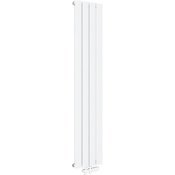 ELEGANT Heizkörper Design Flachheizkörper mit Multiblock,Einlagig/Doppellagig, 1600/1800x311mm, Vertikal Mittelanschluss