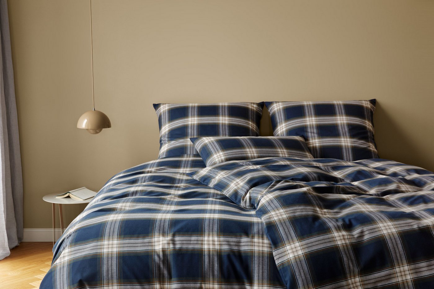 Elegante Bettwäsche Westminster, Flanell, 2 teilig, angenehmes Hautgefühl – Bild 2 von 2