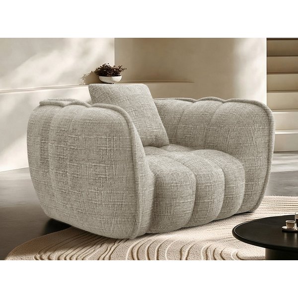 Elekiatech Sofa Stoffsofa,Sofa in Blumenform,Ergonomischer Einzelsessel,Chenille-Sofa, Geeignet für Wohnzimmer, Wohnungen, Schlafzimmer oder Gästezimmer, Keine 