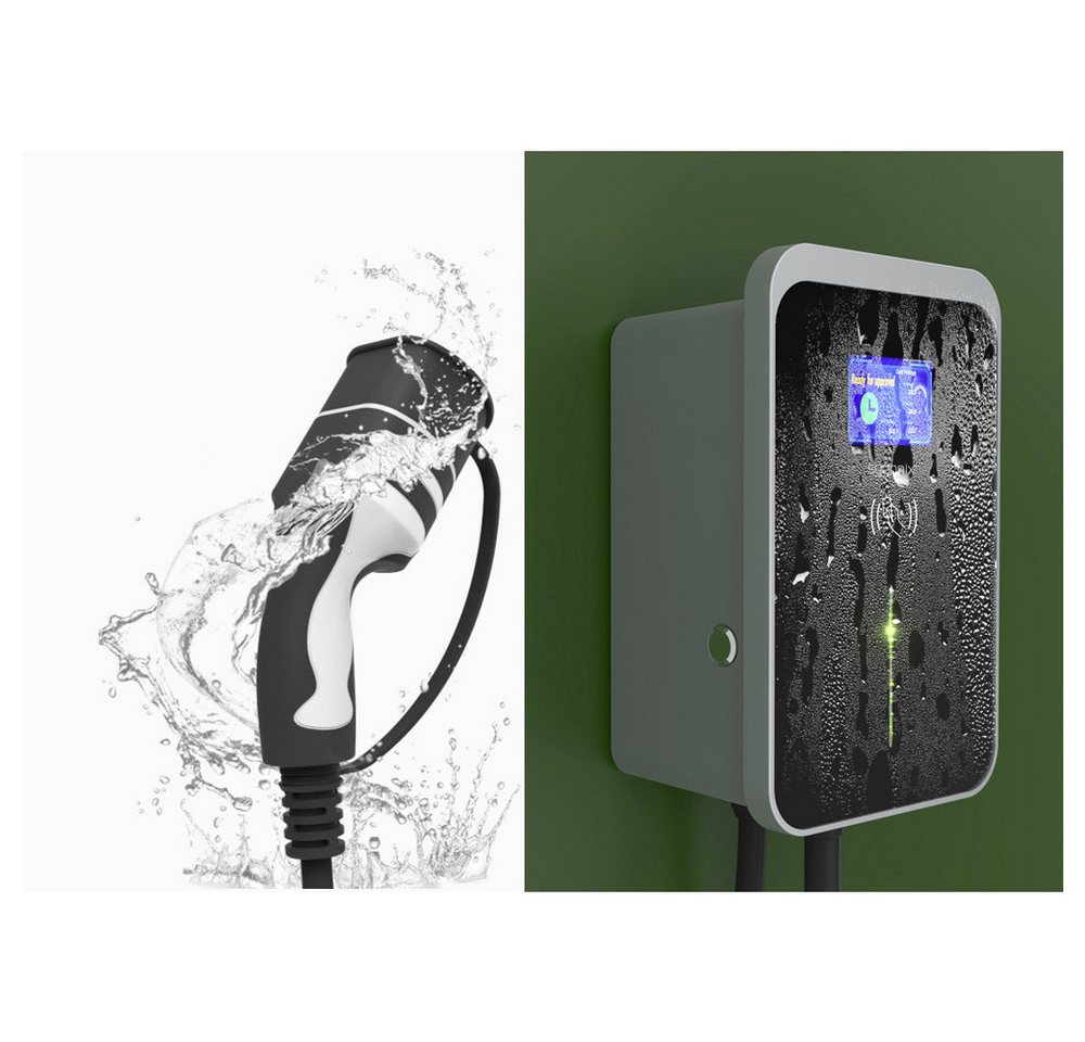 Sygonix Elektroauto-Ladestation Sygonix Wallbox Typ 2 Mode 3 32 A 22 kW App, WiFi, RFID – Bild 3 von 5