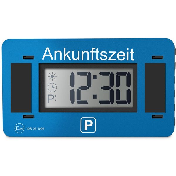 Parkwächter elektronische Parkscheibe Parkwächter Digitale Parkscheibe V2 zugelassen Datenschutz-Funktion