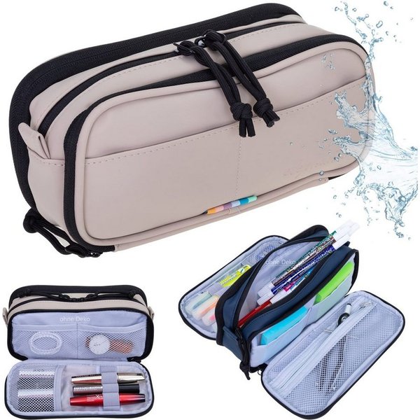 ELEPHANT Federmäppchen Hydro Mäppchen Organizer wasserabweisend, Federtasche Schule Büro Office Stifte Tasche klein