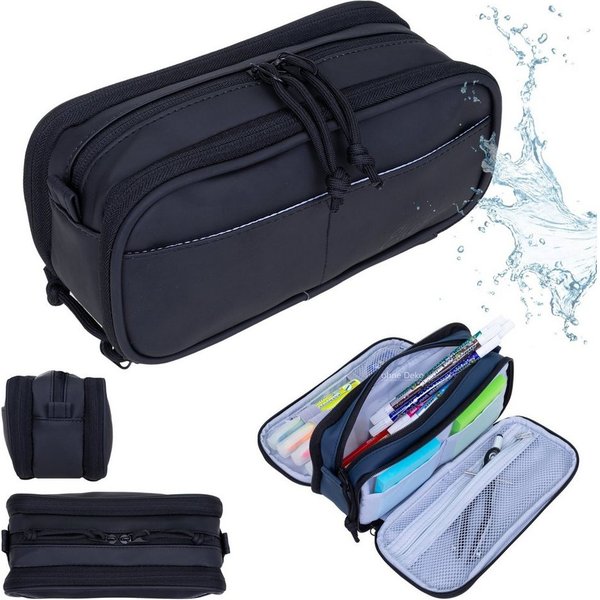 ELEPHANT Federmäppchen Hydro Mäppchen Organizer wasserabweisend, Federtasche Schule Büro Office Stifte Tasche klein