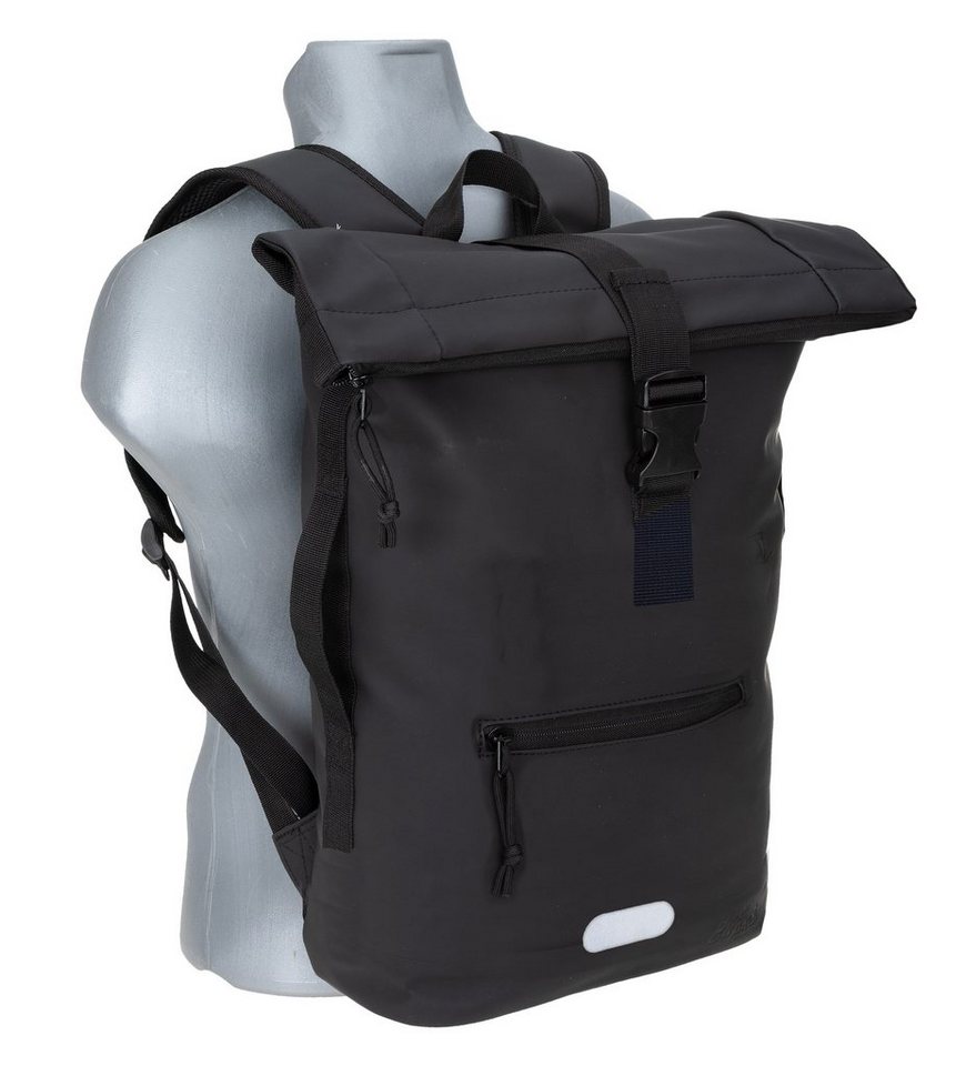 ELEPHANT Freizeitrucksack Time Bag aus Plane, Rucksack Laptoprucksack Daypack wasserabweisend + Trinkflasche – Bild 4 von 5