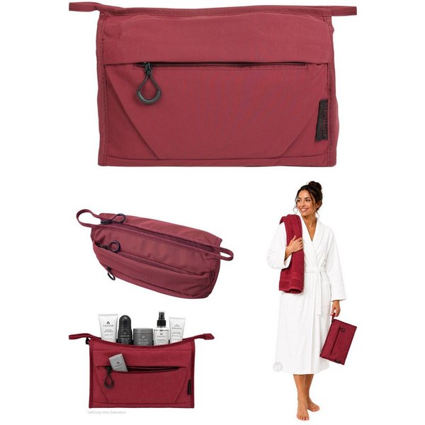 ELEPHANT Kulturbeutel Kulturtasche Porto groß Kosmetiktasche, Washbag Reise Gepäck Beautycase Tasche Kosmetikbeutel 3730 +b