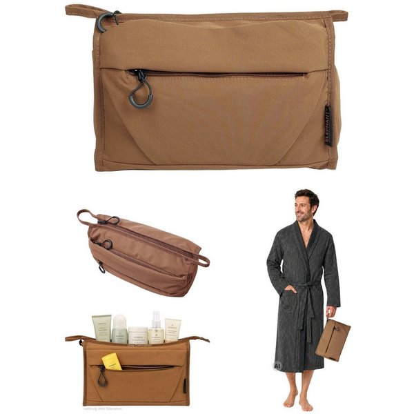 ELEPHANT Kulturbeutel Kulturtasche Porto groß Kosmetiktasche, Washbag Reise Gepäck Beautycase Tasche Kosmetikbeutel 3730 +b