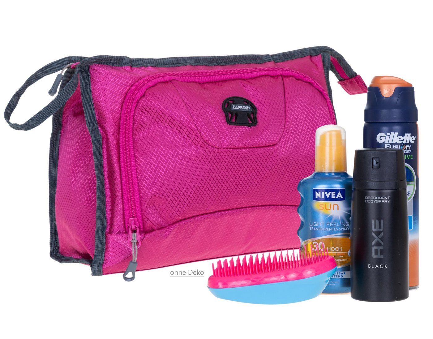 ELEPHANT Kulturbeutel Kulturtasche Trainer groß Kosmetiktasche, Washbag Reise Gepäck Beautycase Tasche – Bild 2 von 5