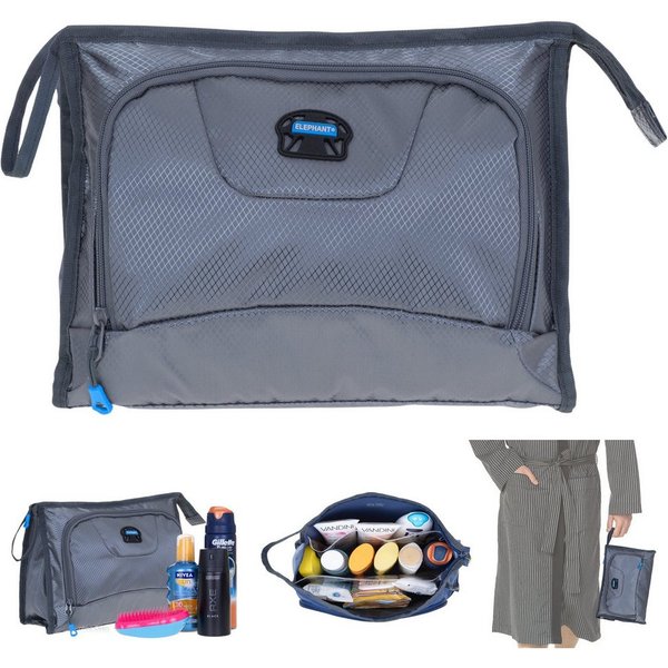 ELEPHANT Kulturbeutel Kulturtasche Trainer groß Kosmetiktasche, Washbag Reise Gepäck Beautycase Tasche