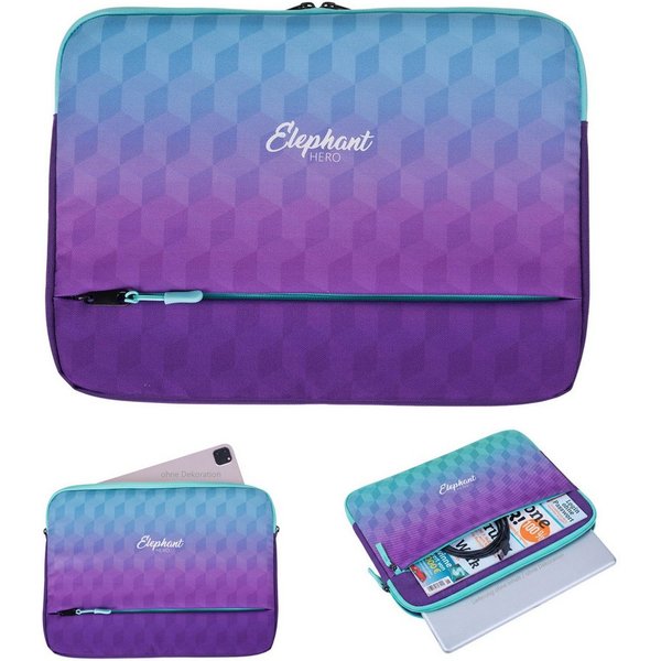 ELEPHANT Laptoptasche Laptophülle Polstertasche Sleeve, Schule Hero Signature Notebooktasche Schutzhülle für Laptop Tablet