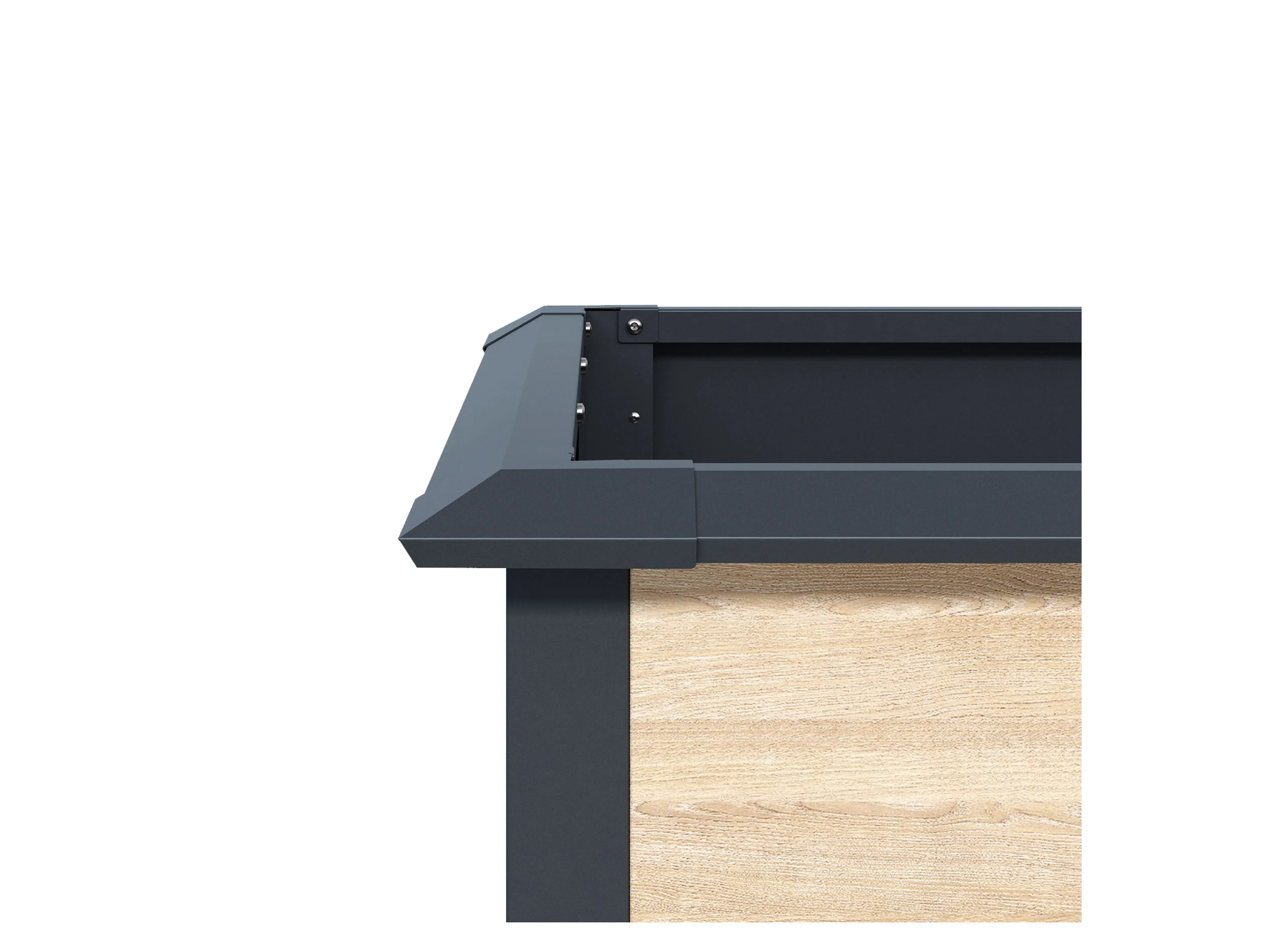 ELEPHANT® Metall-Hochbeet, mit Schneckenschutzkante – Bild 4 von 4