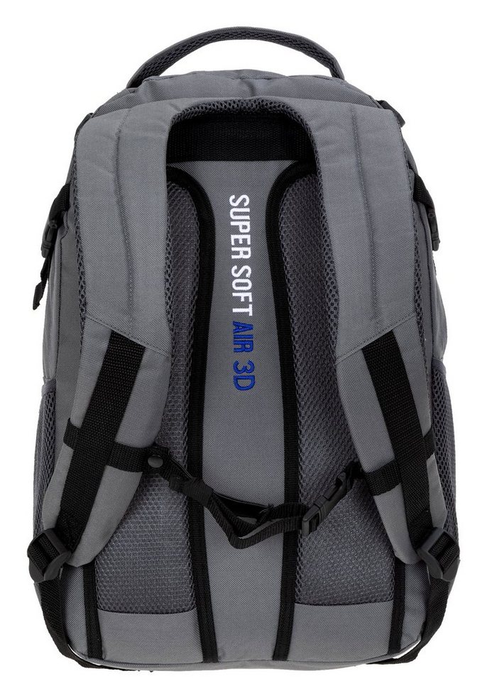 ELEPHANT Schulrucksack Hero Signature Schultasche (Set, 3-tlg., 3 Teile Rucksack Sporttasche Mäppchen Box), Softcase Schulranzen Schulmappe +rsm – Bild 5 von 5
