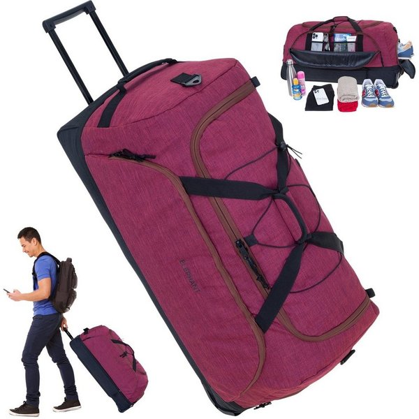 ELEPHANT Weichgepäck-Trolley Cruiser Trolley 100-135 L Reisetasche Travel, Tasche Softcase Gepäck Reise Urlaub Trolly