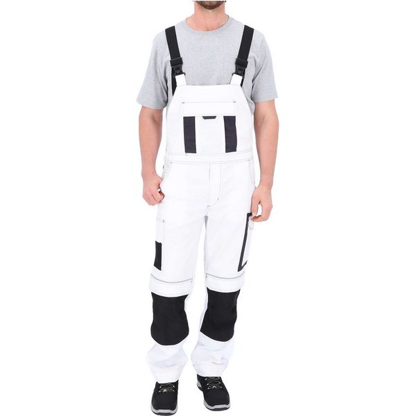 ELIWORX Arbeitslatzhose Stretch Einsatz bequeme robuste flexible Herrenhose Smartes Taschen-Design ideal für Handwerk Heimwerk und Baugewerbe